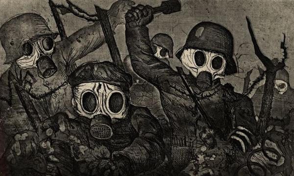 Otto Dix etching