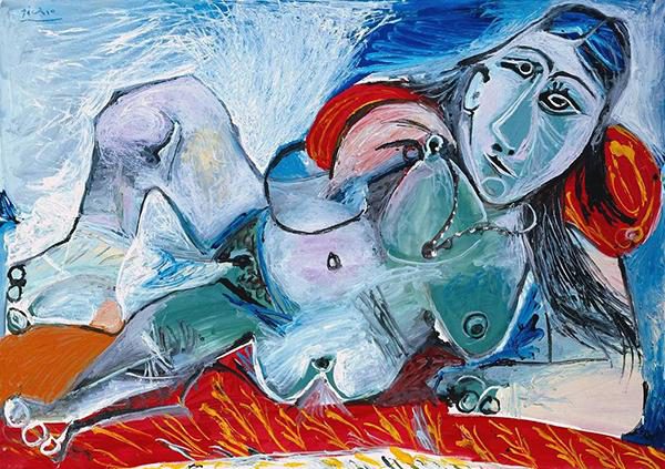 picasso nude woman with necklace