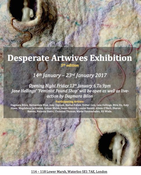 Desperate Art wives exhibition