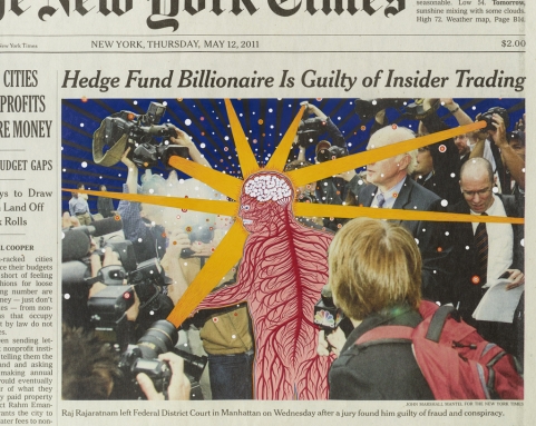 Fred Tomaselli White Cube