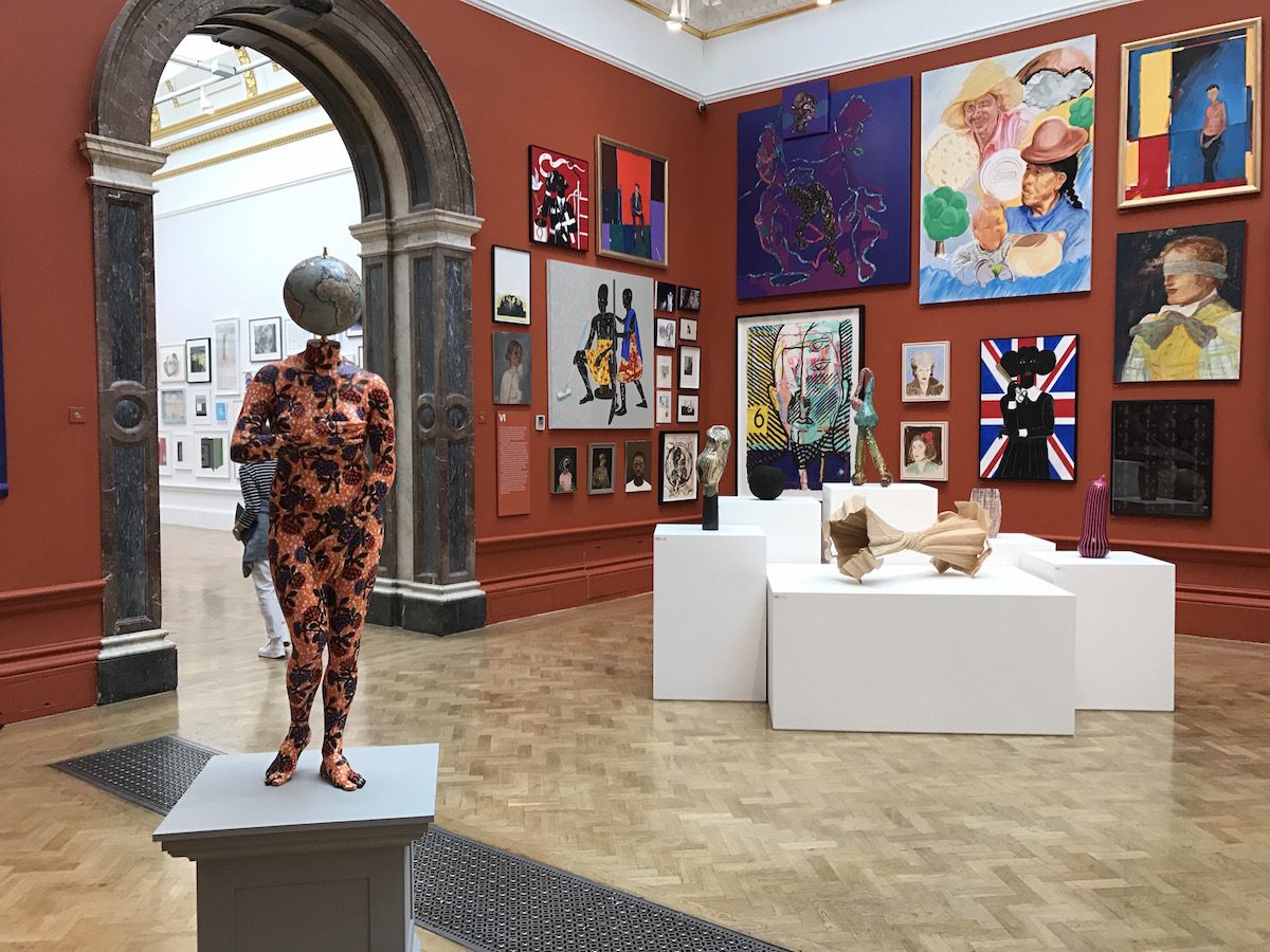 Yinka Shonibare room at Royal Academy of Arts Summer Show 2017