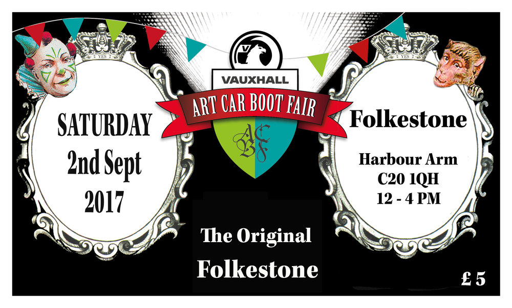 Vauxhall Art Car Boot Fair Folkestone 2017