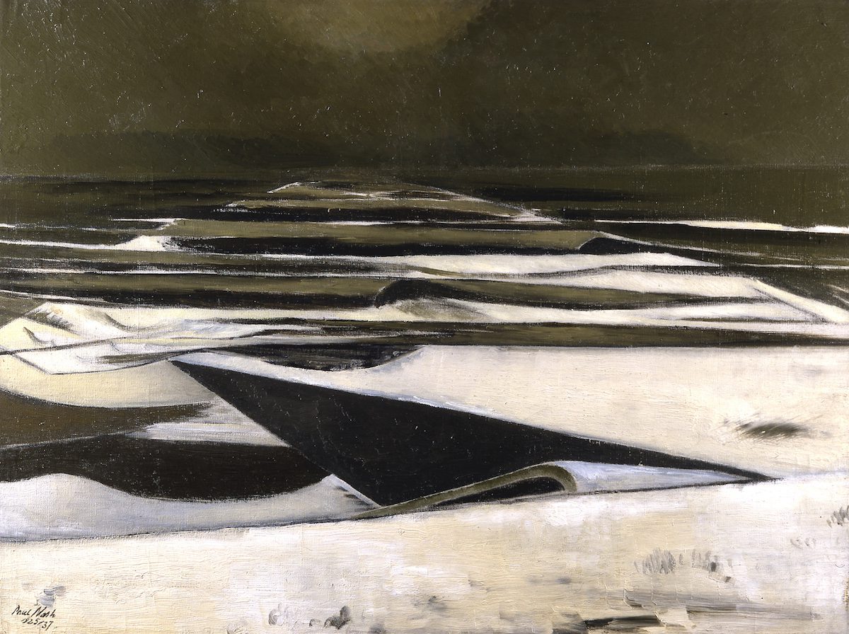 Winter Sea, 1925-1937, by Paul Nash, copyright Tate London 2015.