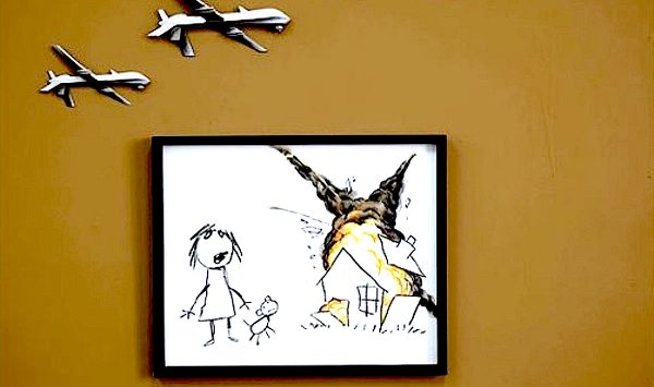 Banksy Drone Strike