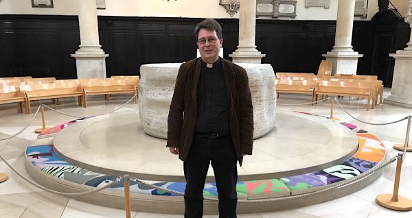 Jonathan Evens Priest-in-charge St Stephen Walbrook