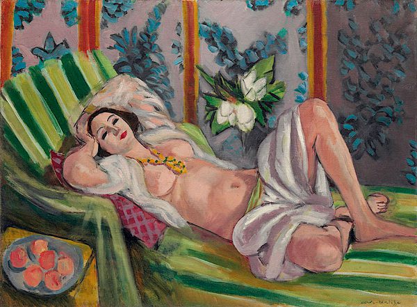 Henri Matisse, Odalisque couchée aux magnolias (1923). Photo: courtesy of Christie's