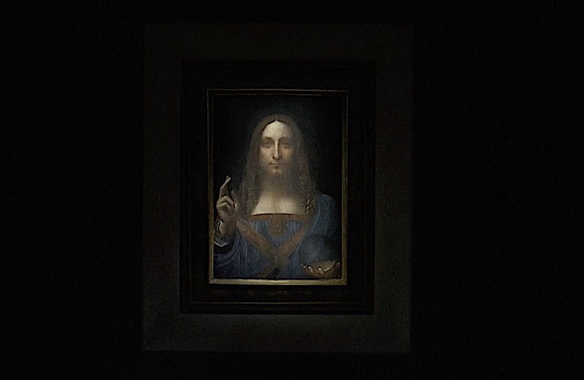 Leonardo da Vinci's "Salvatore Mundi