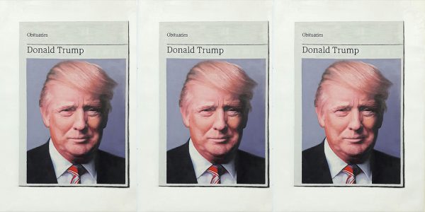 Hugh Mendez Portrait of Donald Trump