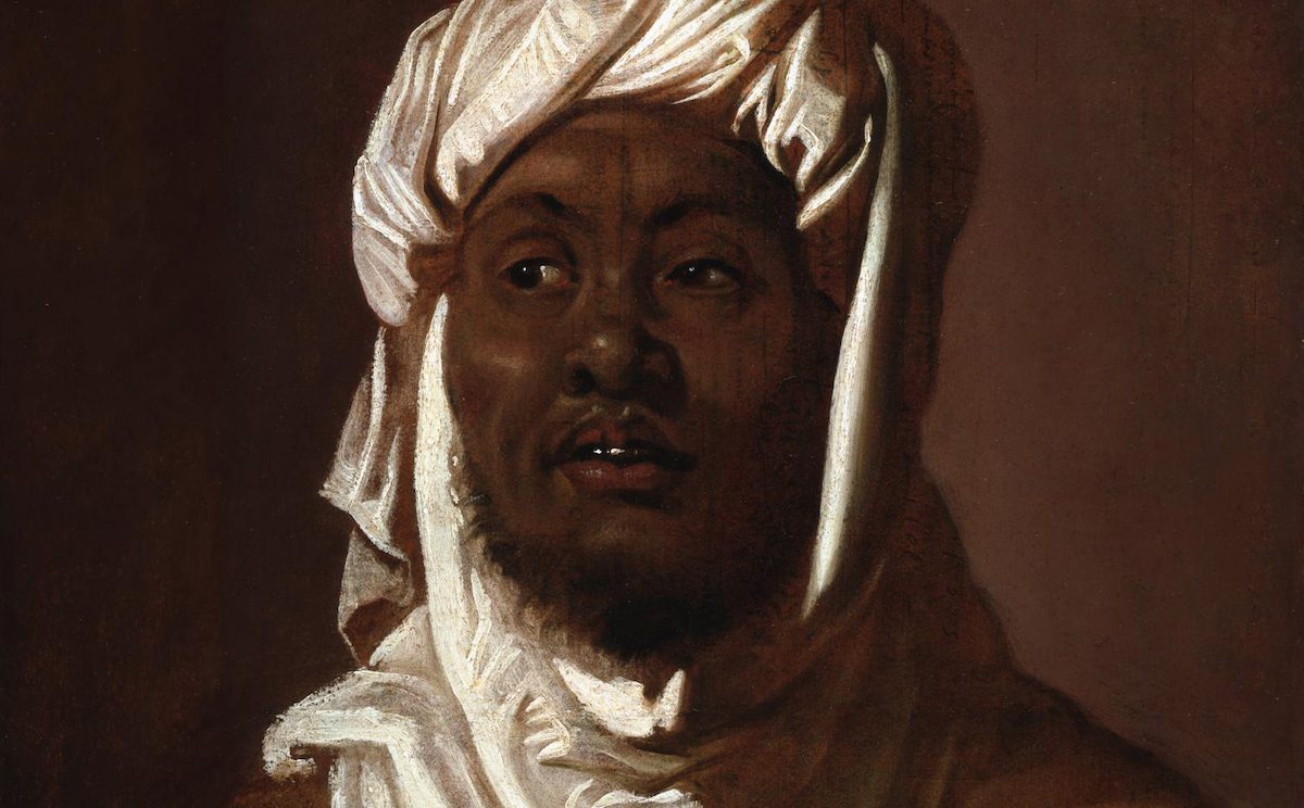An African man wearing Turban Rubens