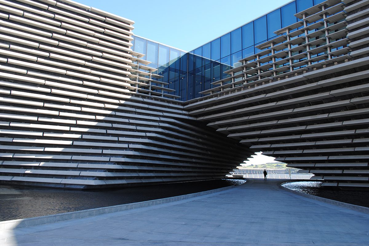 Lead image: V&A, Design Museum, Dundee, Scotland. Photo: P A Black © 2018