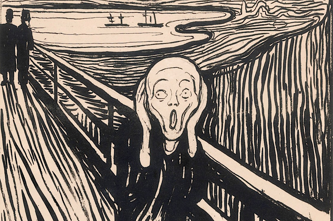 The Scream1895,Edvard Munch (1863-1944), Private Collection, Norway. Photo: Thomas Widerberg