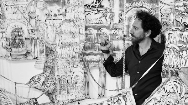 The Syrian-Armenian artist Kevork Mourad unveils his latest exhibition Seeing Through Babel at The Ismaili Centre, London.