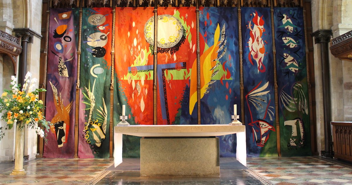 John Piper Tapestry, Chichester Cathedral
