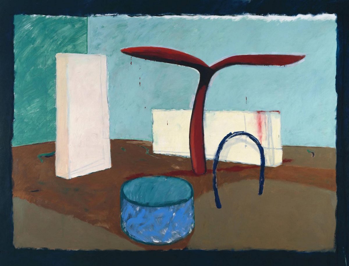 Place with a Red Thing 1980 Victor Willing 1928-1988 Purchased 1980