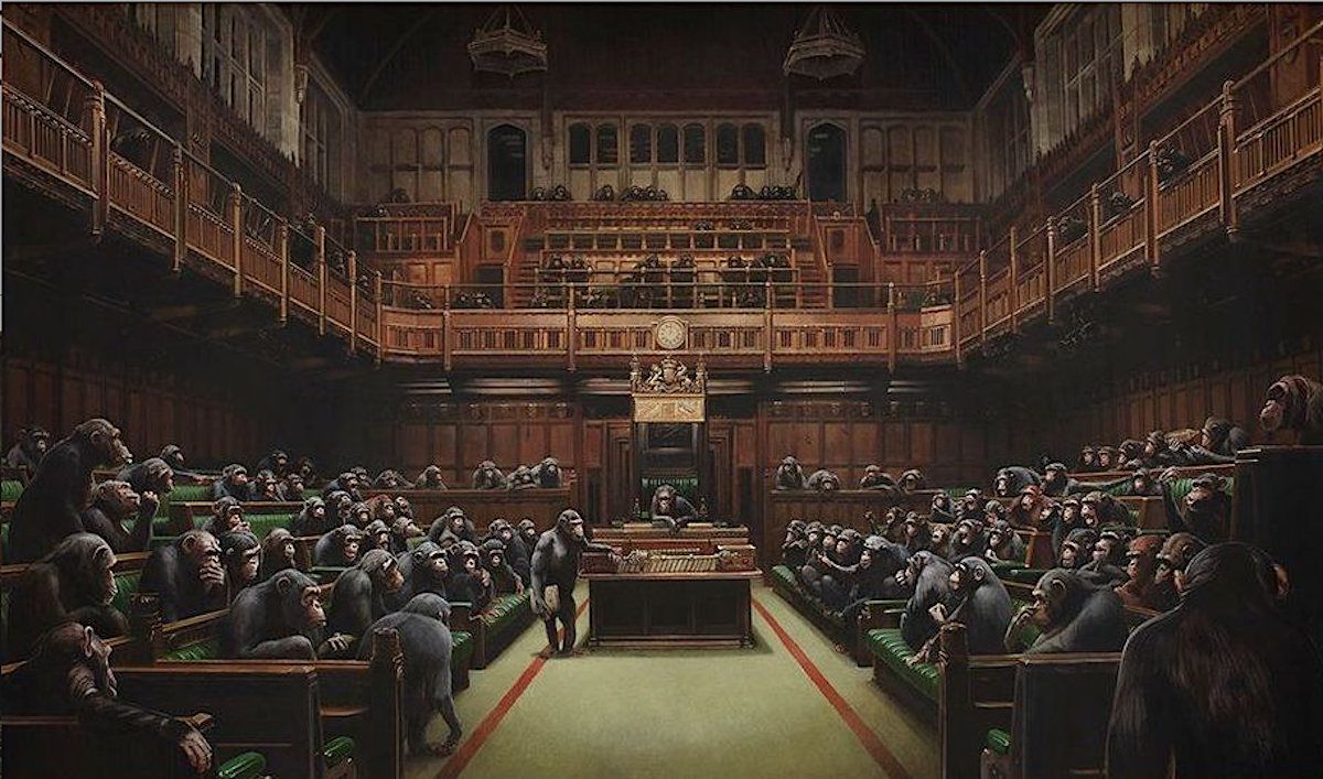 Banksy Devolved Parliament