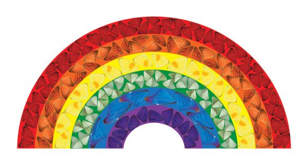 Image: Damien Hirst, Butterfly Rainbow, 2020 ©Damien Hirst and Science Ltd. All rights reserved, DACS 2020