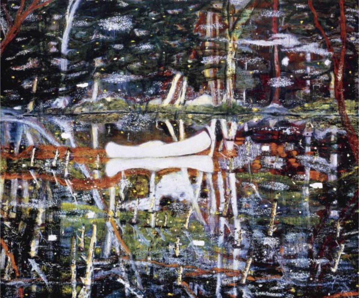 Peter Doig,White Canoe 1990/1,Significant Works