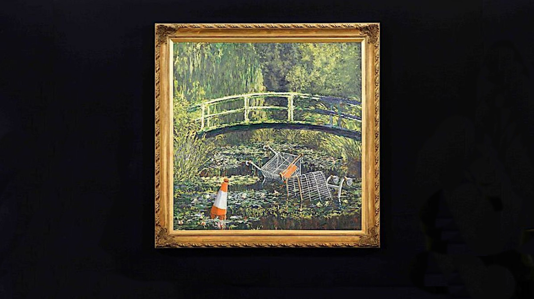 Banksy Show Me The Monet