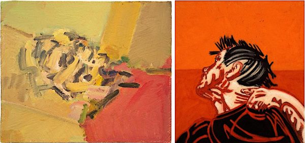 Frank Auerbach And Tony Bevan Together At Ben Brown