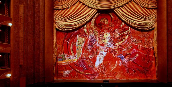 Chagall Stage Curtain