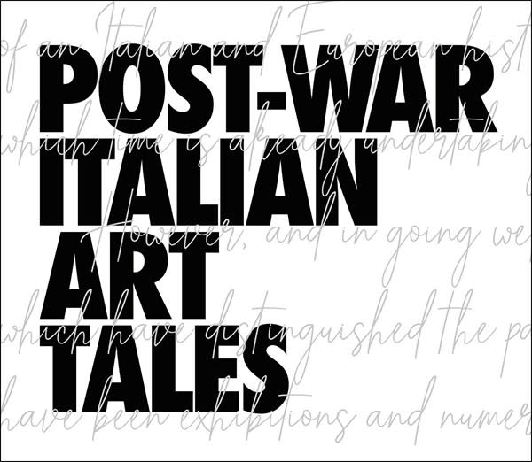Post-war Italian Art Tales,Mazzoleni