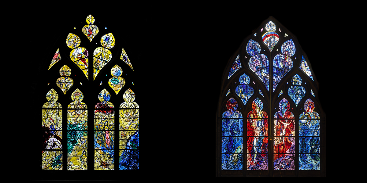 Chagall Stained Glass Windows