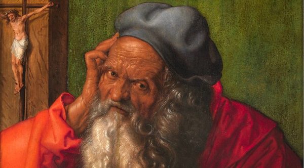 Image: Detail from Albrecht Dürer, 'Saint Jerome', 1521. Museu Nacional de Arte Antiga, Lisbon (828 Pint) © Instituto Portugues de Museus, Minstero da Cultura, Lisbon