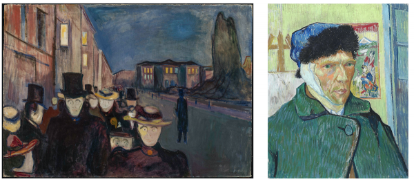 Van Gogh Munch Courtauld Gallery