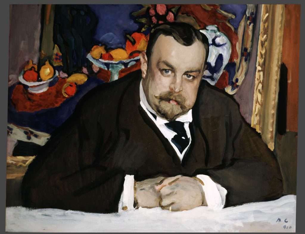 "Portrait of Timofei Savvich Morozov" (1891), by Valentin Serov