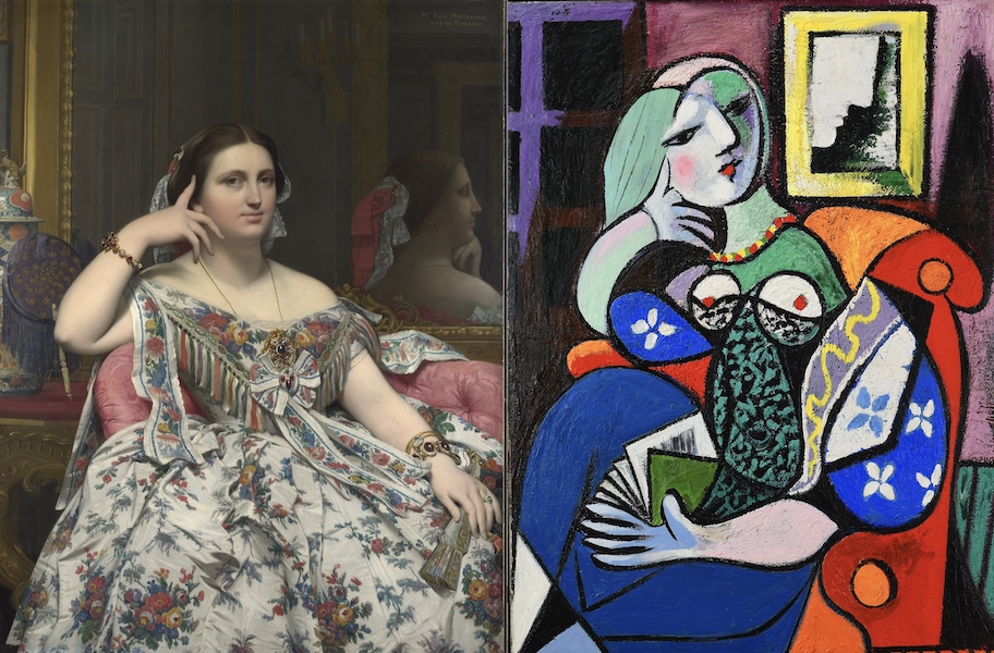 Picasso Ingres Face to face National Gallery