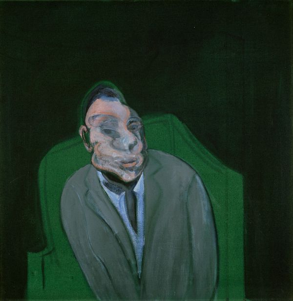 FRANCIS BACON Head of a Man , 1960 Oil on canvas 33 9/16 x 33 9/16 in 85.2 x 85.2 cm UEA 35, Sainsbury Centre
