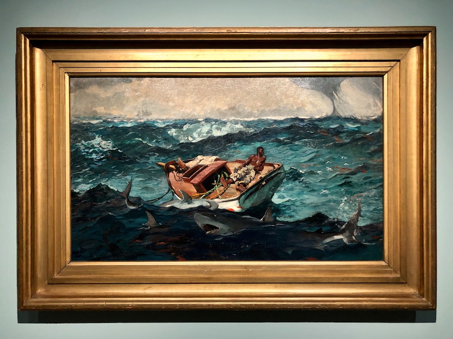 Winslow Homer (1836-1910): The Gulf Stream, 1899, reworked by 1906