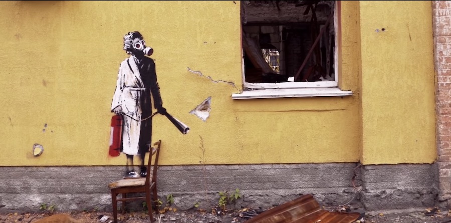 Banksy Ukraine Attempted Theft