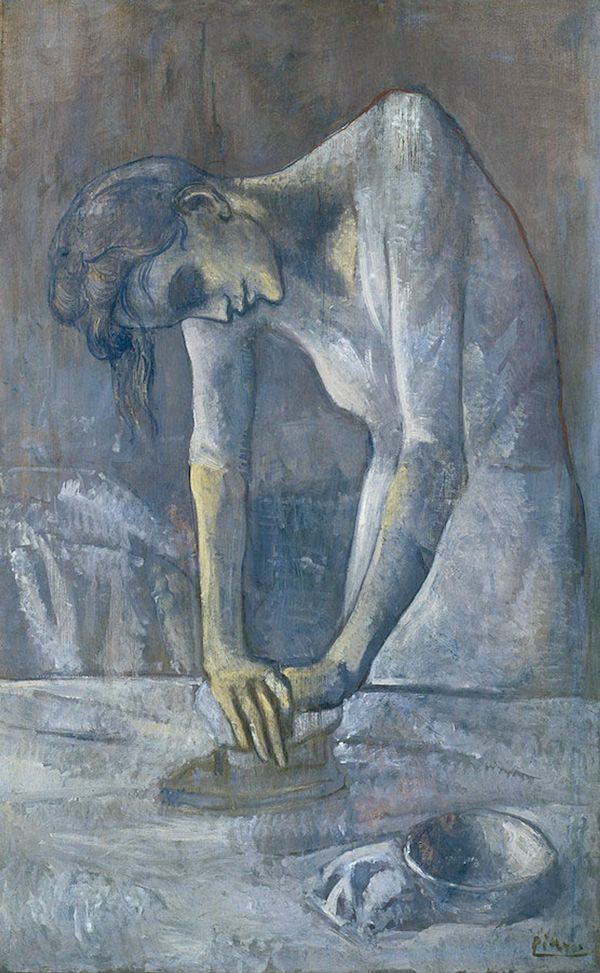 Woman Ironing Pablo Picasso 1904