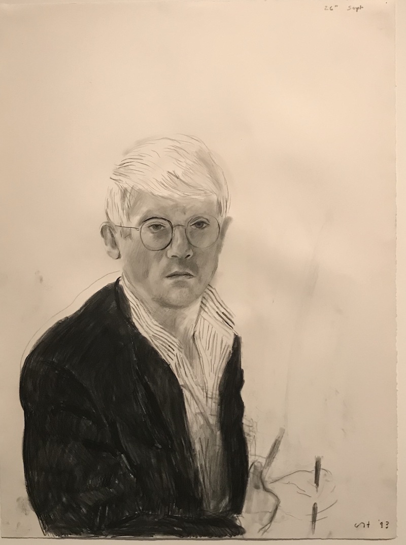 David Hockney, National Portrait Gallery