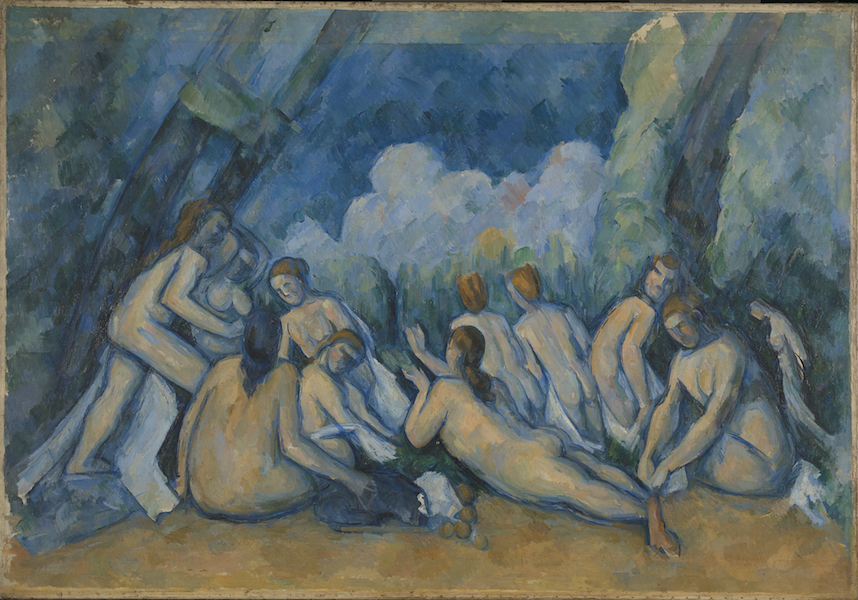 Cezanne Bathers,After Impressionism,National Gallery