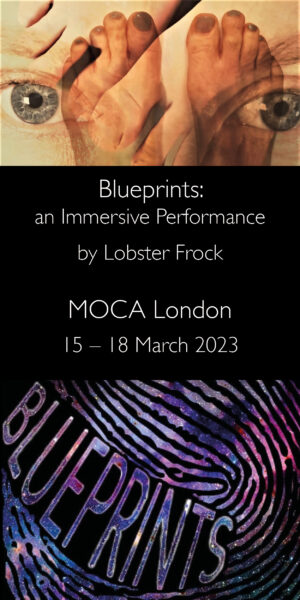 Blueprints Museum is an interactive, devised production at MOCA London from 15th – 18th March, with a limited run, opening on 15th March.