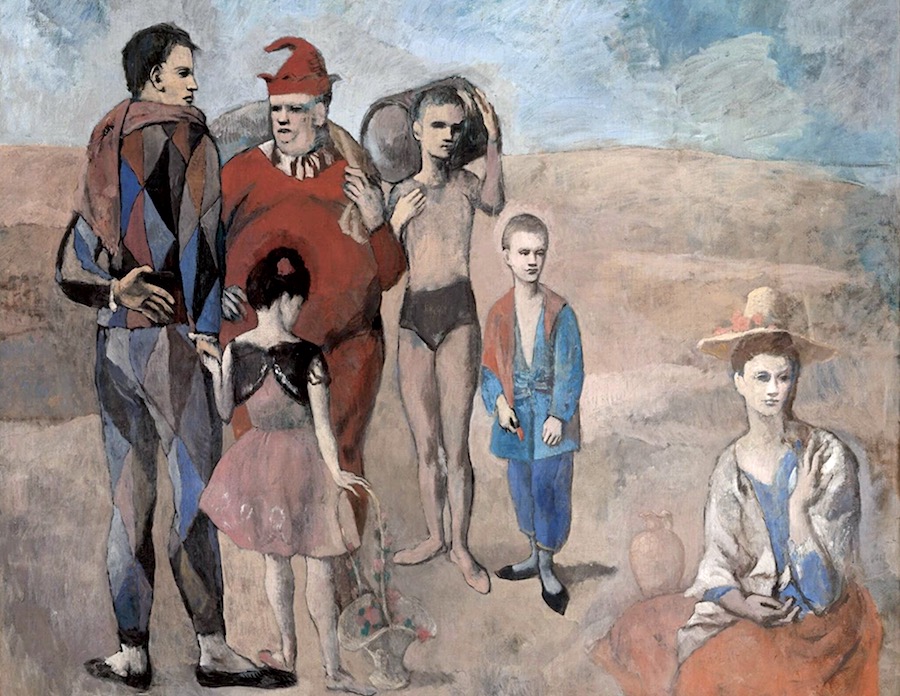 Pablo Picasso Les Saltimbanques (1905) Fair Use