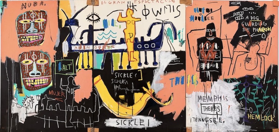 Jean-Michel Basquiat, El Gran Espectaculo (The Nile), 1983Courtesy Christie's Images Ltd