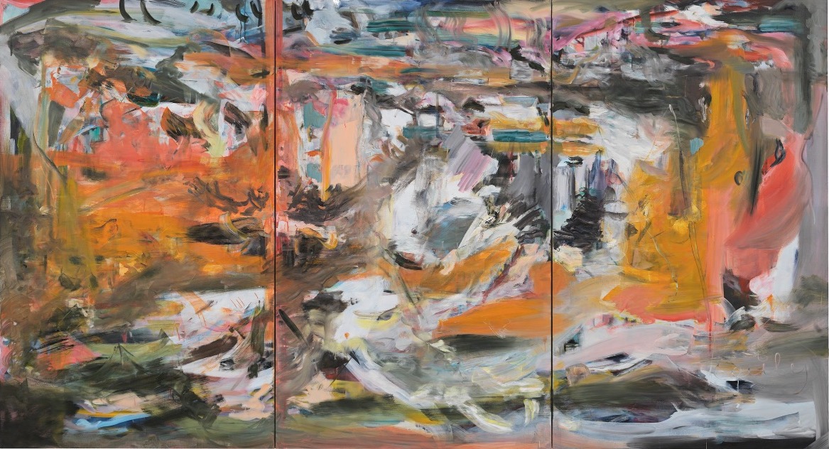 Abstract painting, Gagosian Grosvenor Hill