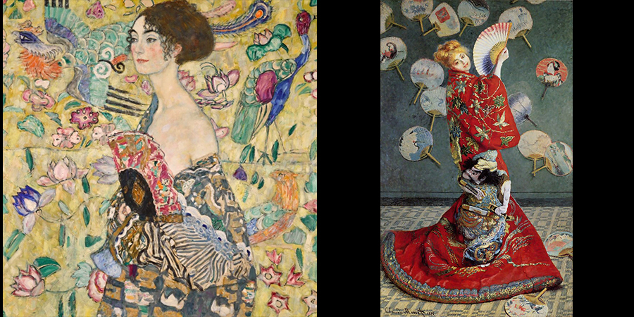 Gustav Klimt Monet La Japonaise, an 1876