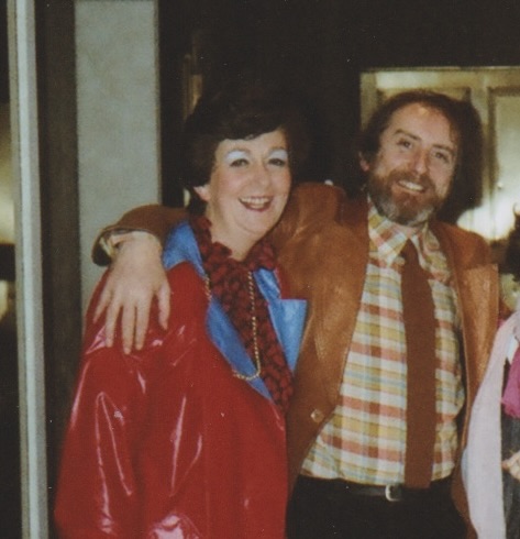 Clare & John Bellany 1983 in New York