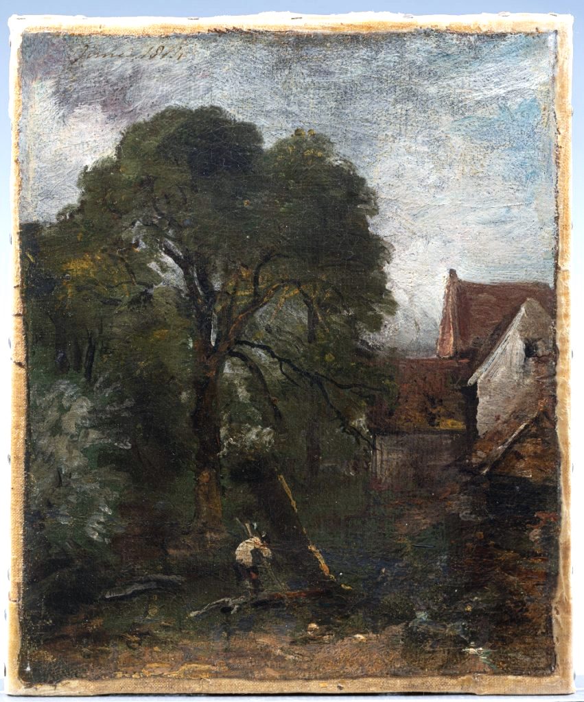 Newly Discovered Oil Sketch By John Constable Fetches £200,000 - Vimarsana News