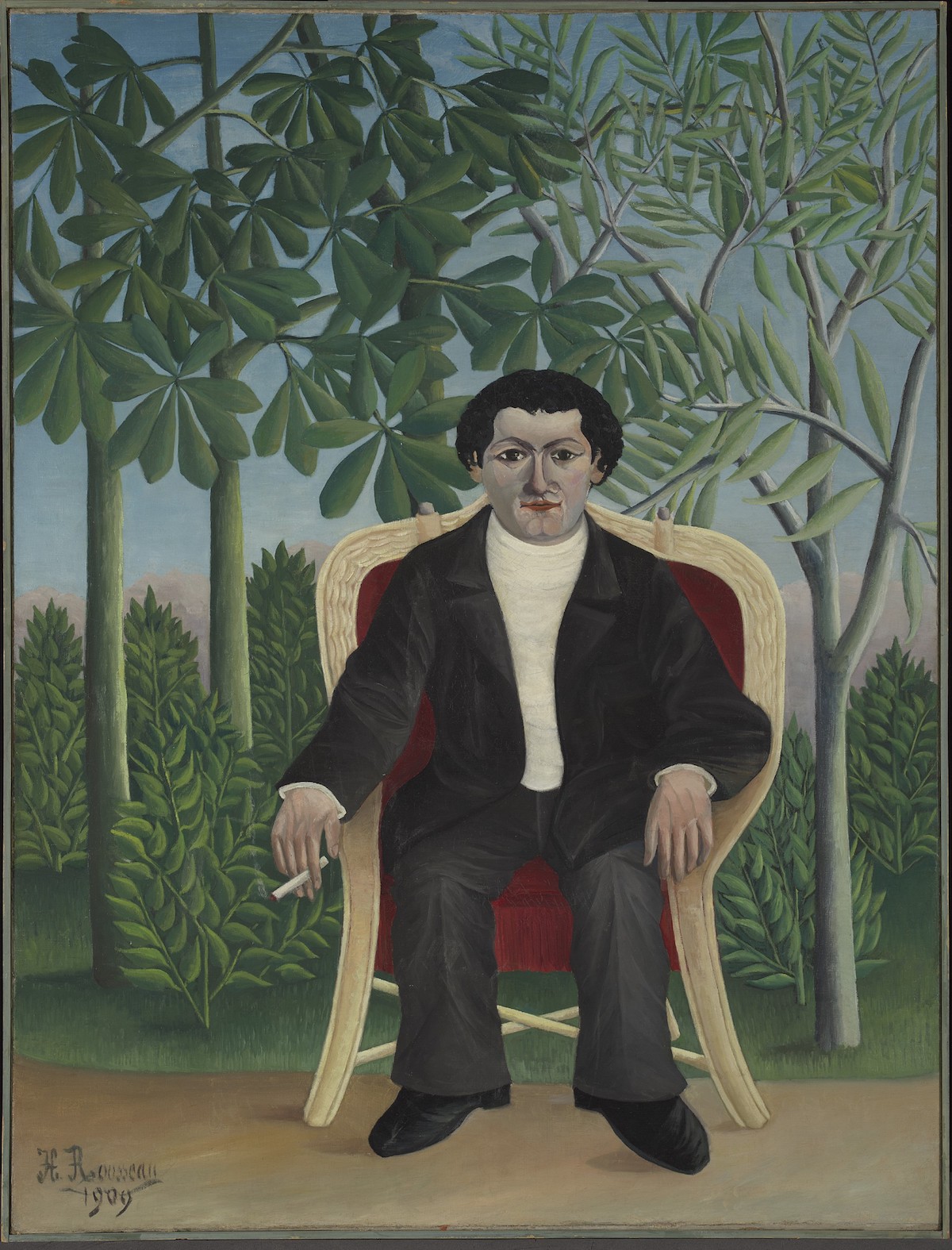 Henri Rousseau Portrait of Joseph Brummer Gifted To National Gallery 