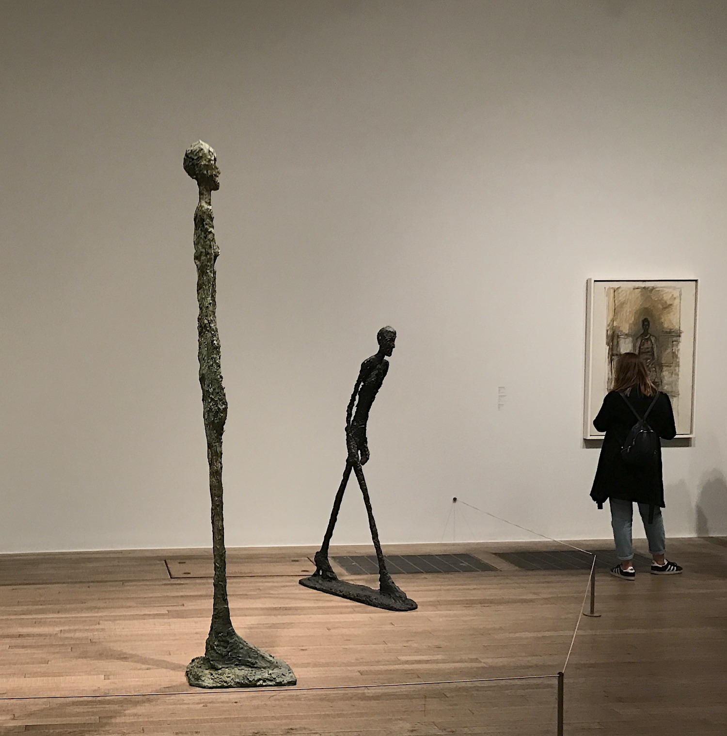Alberto Giacometti sculpture, Figure Moyenne II,