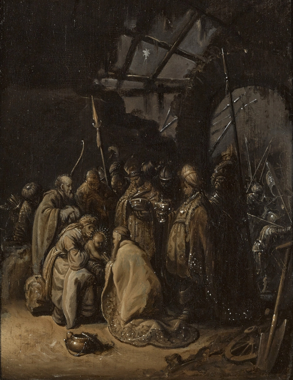 Rembrandt: The Adoration Of The Kings