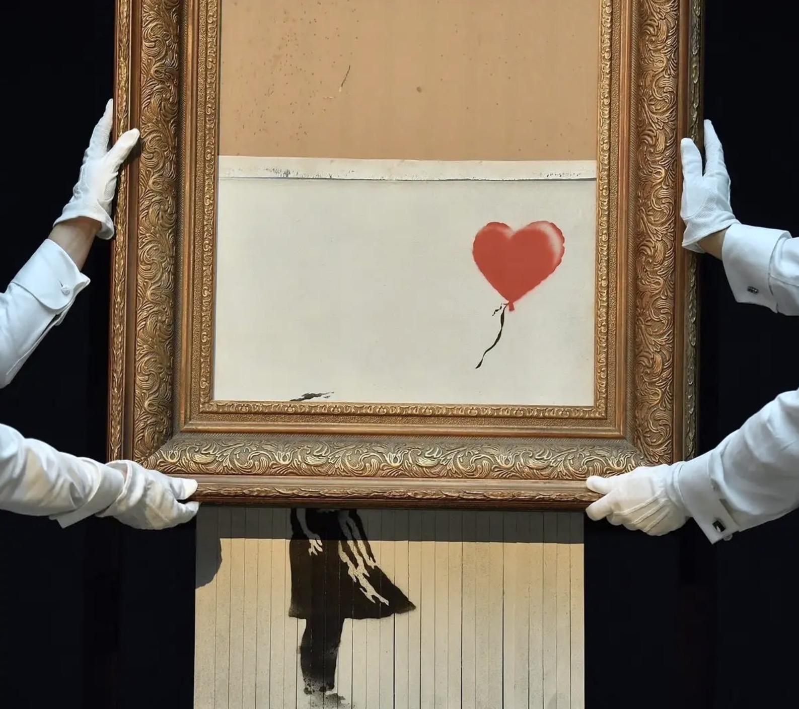 Girl With Balloon Banksy Courtesy Sotheby's