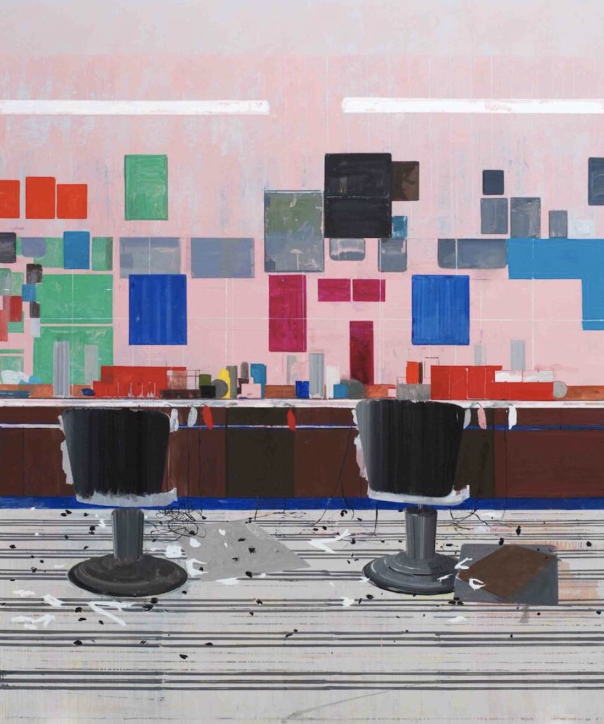 Hurvin Anderson: Salon Paintings - Hasting Contemporary - Vimarsana News