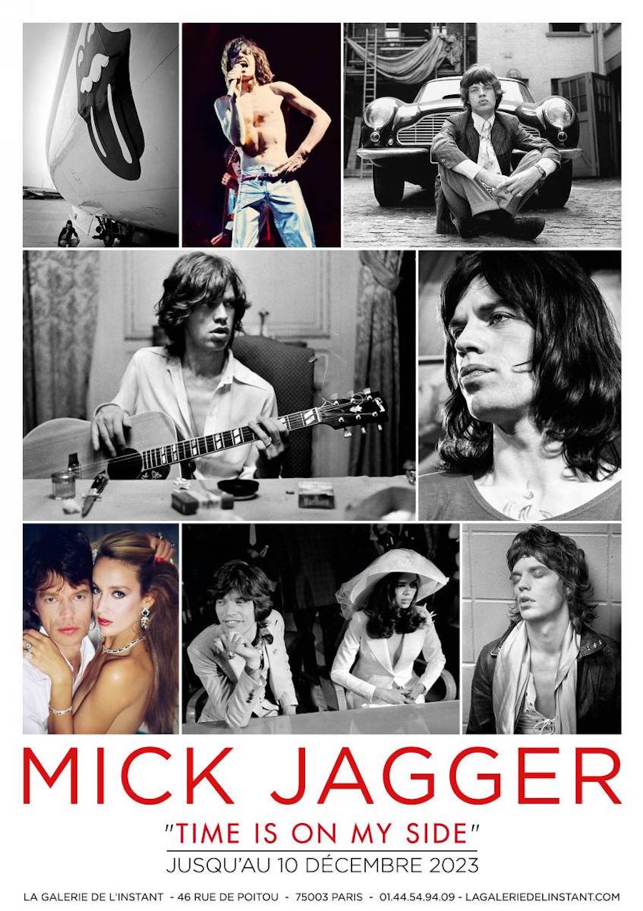 Mick Jagger at La Galerie de l’instant