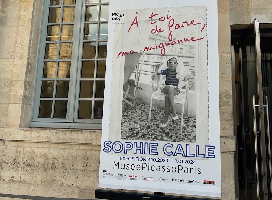 Sophie Calle at Picasso Museum